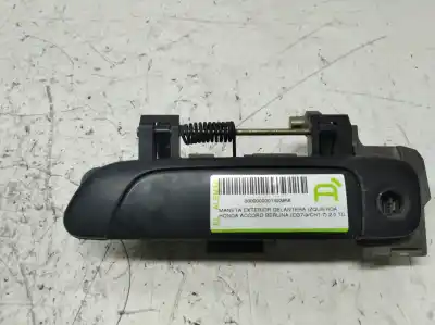 Peça sobressalente para automóvel em segunda mão PUXADOR EXTERIOR DIANTEIRO ESQUERDO por HONDA ACCORD BERLINA (CG7-9/CH1-7) 20T2N Referências OEM IAM   