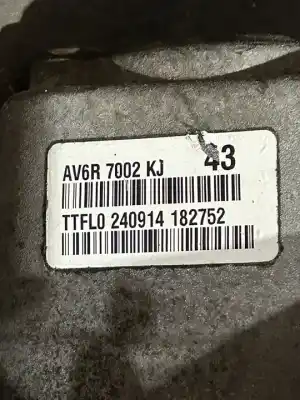 Second-hand car spare part gearbox for ford c-max ii (dxa/cb7, dxa/ceu) 1.6 tdci oem iam references av6r7002kj