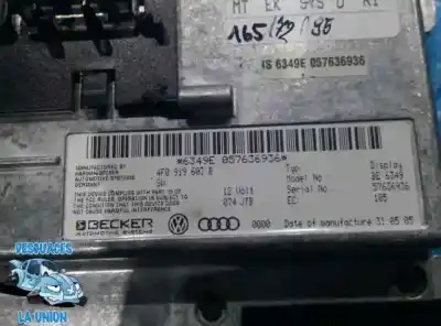 Автозапчасти б/у многофункциональный дисплей за audi a6 c6 avant (4f5) 2.7 tdi ссылки oem iam 4f0919603 b  4f0919603b