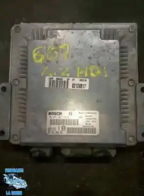 Peça sobressalente para automóvel em segunda mão centralina de motor uce por peugeot 607 (s1) pack referências oem iam 0281011516