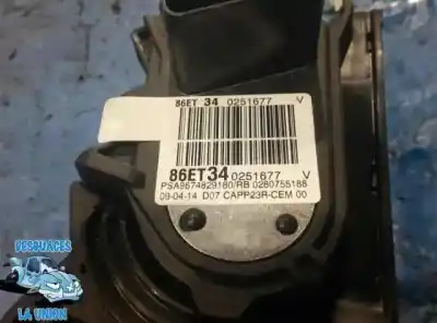 Peça sobressalente para automóvel em segunda mão pedal acelerador por peugeot 308 allure referências oem iam 9674829180
