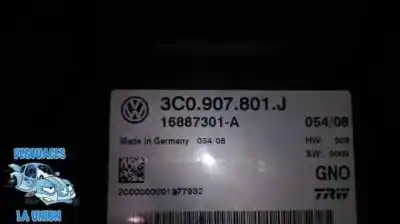 Автозапчастина б/у електронний модуль для volkswagen passat b6 variant (3c5) 2.0 tdi 16v посилання на oem iam 3c0907801 j