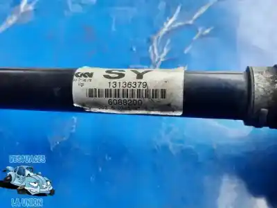 Автозапчастина б/у передня ліва трансмісія для opel astra gtc 1.6 16v посилання на oem iam 13136379  