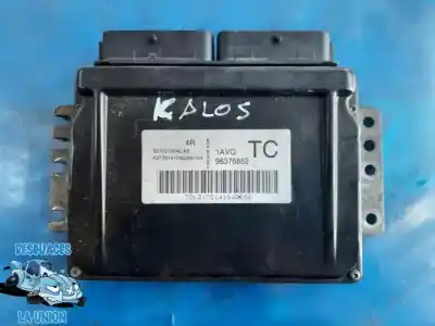 Автозапчасти б/у блок управления двигателем за daewoo kalos (klas) 1.2 ссылки oem iam 96376652  