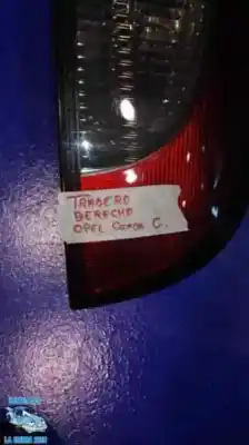 Pezzo di ricambio per auto di seconda mano luci posteriori destra per opel corsa c corsavan riferimenti oem iam 09114337  
