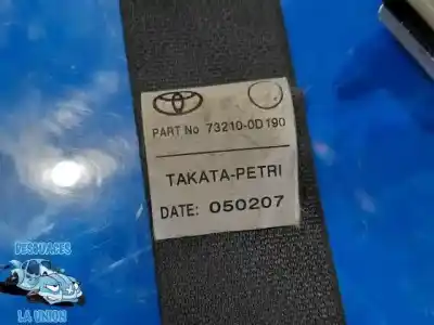 Автозапчастина б/у передній правий ремін безпеки для toyota yaris (ksp9/scp9/nlp9) básico посилання на oem iam 501na2227p  501na2227 p