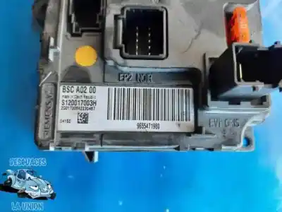 Peça sobressalente para automóvel em segunda mão caixa de fusíveis e relés por peugeot 407 st sport pack referências oem iam 9655471980