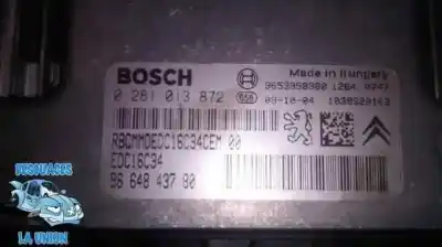 Автозапчастина б/у ебу контролер двигуна для citroen c3 picasso sx посилання на oem iam 9664843780