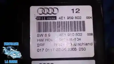 Автозапчастина б/у двигатель переднього правого скла для audi a8 (d2) 4.2 v8 40v посилання на oem iam 4e1910802  