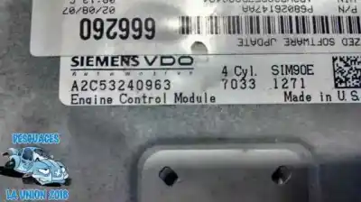 Second-hand car spare part ecu engine control for dodge caliber sxt oem iam references a2c53240963  666260