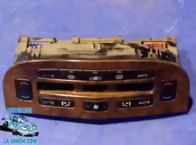 Peça sobressalente para automóvel em segunda mão comando de sofagem (chauffage / ar condicionado) por peugeot 607 (s1) básico referências oem iam 96295526 gv