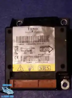 Peça sobressalente para automóvel em segunda mão centralina de airbag por peugeot 607 (s1) básico referências oem iam 9643869780