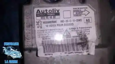 Peça sobressalente para automóvel em segunda mão centralina de airbag por peugeot 407 st confort referências oem iam 9655880880