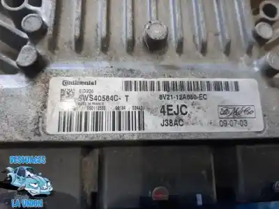 Second-hand car spare part ecu engine control for ford fiesta (cb1) ambiente oem iam references 8v2112a650ec 8v2112a650 ec / 5ws40584ct 5ws40584c - t