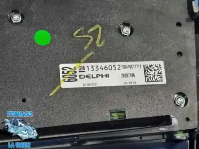 Second-hand car spare part audio system / radio cd for opel astra j (p10) 1.7 cdti (68) oem iam references 13346052  