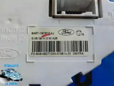 Peça sobressalente para automóvel em segunda mão comando de sofagem (chauffage / ar condicionado) por ford fiesta (cb1) ambiente referências oem iam 8a6t18c612aj