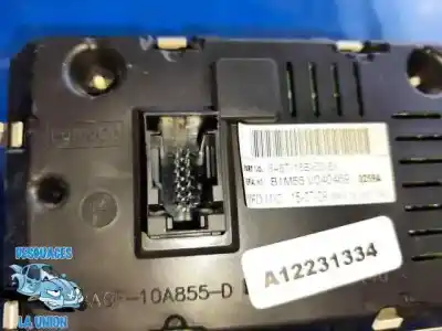 Second-hand car spare part multifunction display for ford fiesta (cb1) ambiente oem iam references 8a6t18b955bk  8a6t18b955 bk