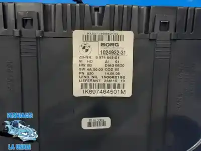 Peça sobressalente para automóvel em segunda mão quadrante por bmw serie 1 berlina (e81/e87) 116i referências oem iam 6974645 01 697464501 / 102493231 1024932 31