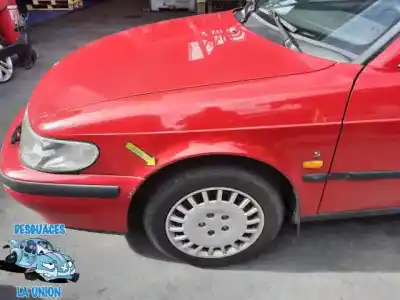 Peça sobressalente para automóvel em segunda mão guarda-lamas dianteiro esquerdo por saab 9-3 coupé 2.2 tid referências oem iam 