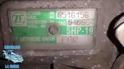 Tweedehands auto-onderdeel versnellingsbak voor volkswagen passat berlina (3b3) 2.8 v6 30v oem iam-referenties 0516156