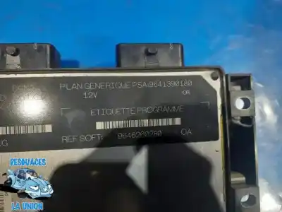 Second-hand car spare part ecu engine control for citroen berlingo 1.9 d multispace oem iam references 9641390180  9646260280