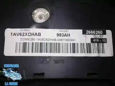Peça sobressalente para automóvel em segunda mão quadrante por dodge caliber sxt referências oem iam 04671993 ah / 4671993ah 2666260 / 4671993 ah 1av62xdhab