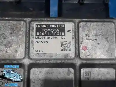 Автозапчастина б/у ебу контролер двигуна для toyota yaris (ksp9/scp9/nlp9) básico посилання на oem iam 
