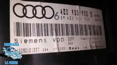 Second-hand car spare part dashboard for audi a8 (4e2) 3.7 quattro oem iam references 4e0920900  110080101007013133