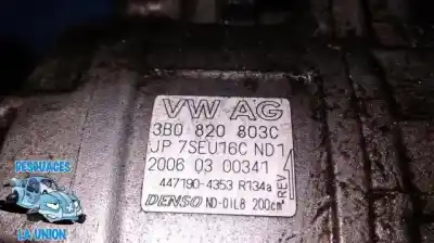 Second-hand car spare part air conditioning compressor for audi a8 (4e2) 3.7 quattro oem iam references 3b0820803c  3b0820803 c