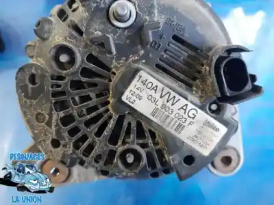 İkinci el araba yedek parçası alternatör için volkswagen golf vi (5k1) 2.0 tdi oem iam referansları 03l903023 f