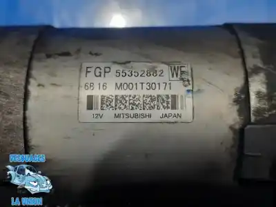 Peça sobressalente para automóvel em segunda mão motor de arranque por opel vectra c berlina elegance referências oem iam 55352882