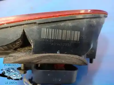 İkinci el araba yedek parçası iç sol kuyruk lambasi için volkswagen golf vi (5k1) 2.0 tdi oem iam referansları 5k0945093f