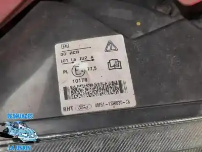 Peça sobressalente para automóvel em segunda mão farol / farolim esquerdo por ford focus berlina (cap) trend referências oem iam 4m5113w030jb