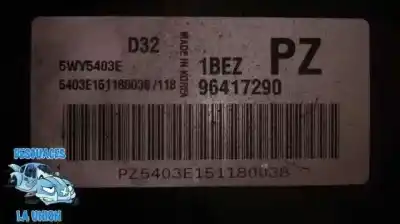 Second-hand car spare part ecu engine control for chevrolet matiz s oem iam references 96417290