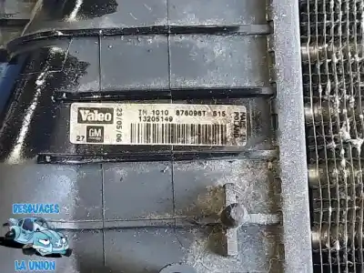 Peça sobressalente para automóvel em segunda mão intercooler por opel vectra c berlina elegance referências oem iam 13205149