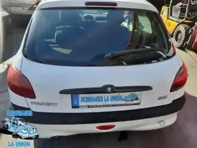 Peça sobressalente para automóvel em segunda mão porta da mala / tampa traseira por peugeot 206 berlina x-line referências oem iam 