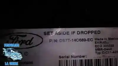 Piesă de schimb auto la mâna a doua modul electrotic pentru ford mondeo lim. trend referințe oem iam ds7t14c689 ec