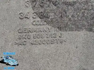 Peça sobressalente para automóvel em segunda mão braço de suspensão traseiro inferior direito por audi rs 5 coupe (8t) 4.2 fsi 450 cv / 331 kw referências oem iam 8k0505312j