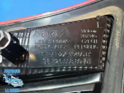 Second-hand car spare part interior left tailgate light for citroen c4 lim. collection oem iam references 967215580  