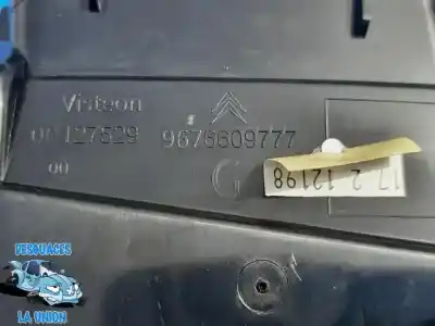 Peça sobressalente para automóvel em segunda mão grelha de ventilação tablier por citroen c4 lim. collection referências oem iam 9676609777
