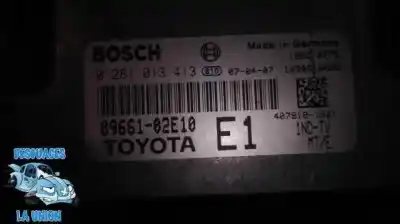 Second-hand car spare part ecu engine control for toyota auris luna+ oem iam references 8966102e10  4079181521