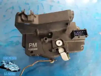 Second-hand car spare part left front door lock for opel corsa c blue line oem iam references 13203899  
