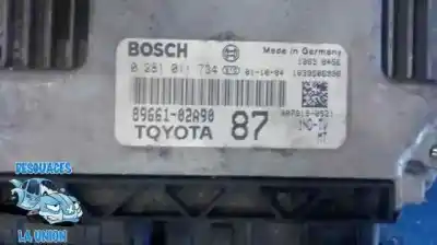 Second-hand car spare part ecu engine control for toyota corolla (_e12_) 1.4 d (nde120_) oem iam references 8966102a90 281011734 0281011734
