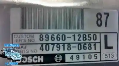Peça sobressalente para automóvel em segunda mão centralina de motor uce por toyota corolla (_e12_) 1.4 d (nde120_) referências oem iam 8966102a90