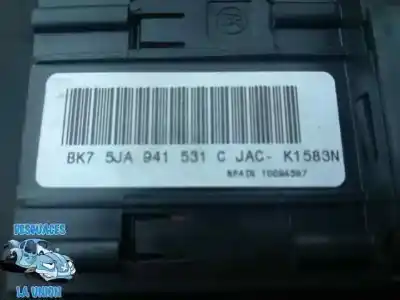 Автозапчастина б/у управління світлом для skoda rapid ambition посилання на oem iam 5ja941531 c  5ja941531c