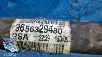 Автозапчасти б/у передняя правая трансмиссия за citroen c4 picasso i monospace (ud_) 1.6 hdi ссылки oem iam 9656329480  