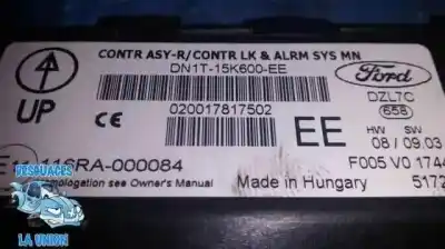 Second-hand car spare part electronic module for ford fiesta (ccn) sync edition oem iam references dn1t15k600e e dn1t15k600 ee dn1t15k600ee