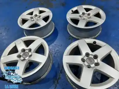 Автозапчастина б/у шина для audi a3 (8l1) 1.8 посилання на oem iam r15 6x15 / et38 8l0601025p / 8l0601025 p