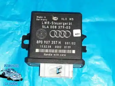 Peça sobressalente para automóvel em segunda mão módulo eletrônico por audi q7 (4l) 4l/xbunq1 referências oem iam 5la00837903 8p0907357 h 8p0907357h