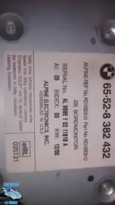 İkinci el araba yedek parçası ses sistemi / radyo cd için bmw x5 (e53) 4.4i automático oem iam referansları al9bey0311818 a  al9bey0311818a